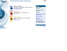 Tablet Screenshot of kappe-int.com